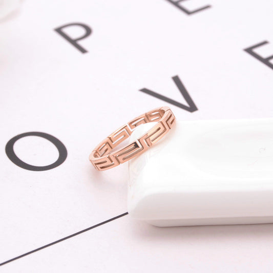 Dame moderner Ring Stilla