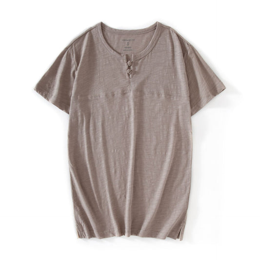 Dame afslappet kortærmet skjorte med knaplukning Stilla