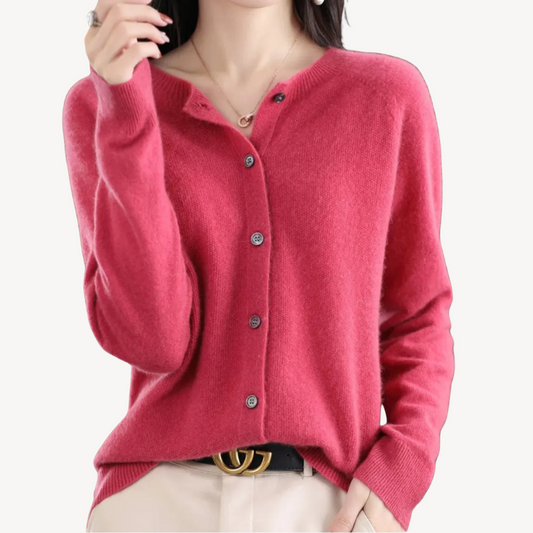 Stilla | Dame Cashmere-mix Cardigan