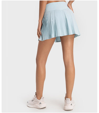 Stilla | Cooled Plisseret Tennis Skort Indbyggede Shorts, Hurtig Tør & Behagelig
