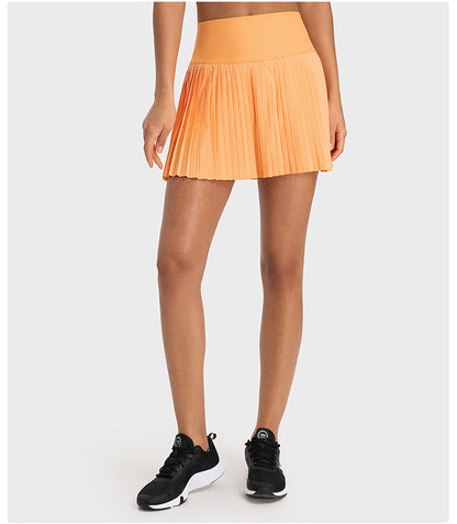 Stilla | Cooled Plisseret Tennis Skort Indbyggede Shorts, Hurtig Tør & Behagelig