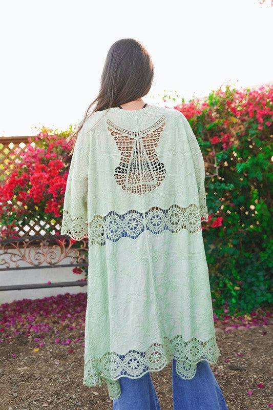 Stilla | Åben Lappe Langline Kimono