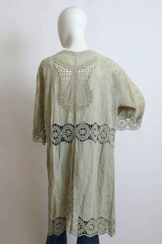 Stilla | Åben Lappe Langline Kimono