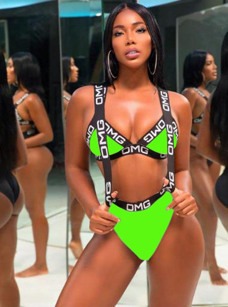 Dame Designer-Bikini-sæt med innovativt snit og emotionelt brand Stilla