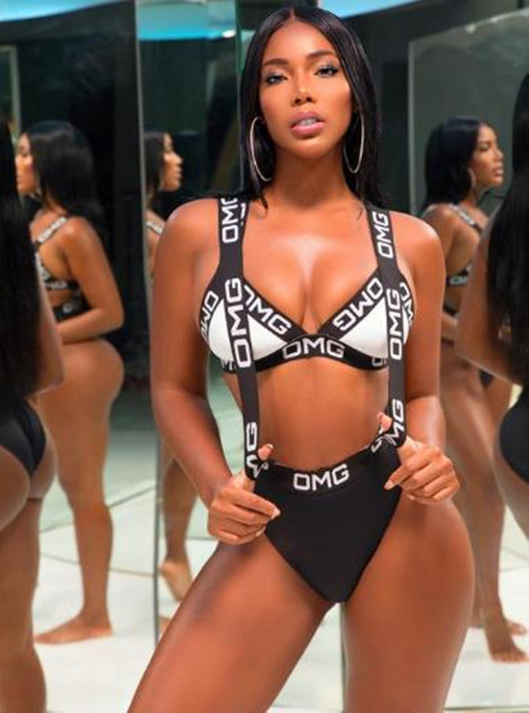 Dame Designer-Bikini-sæt med innovativt snit og emotionelt brand Stilla