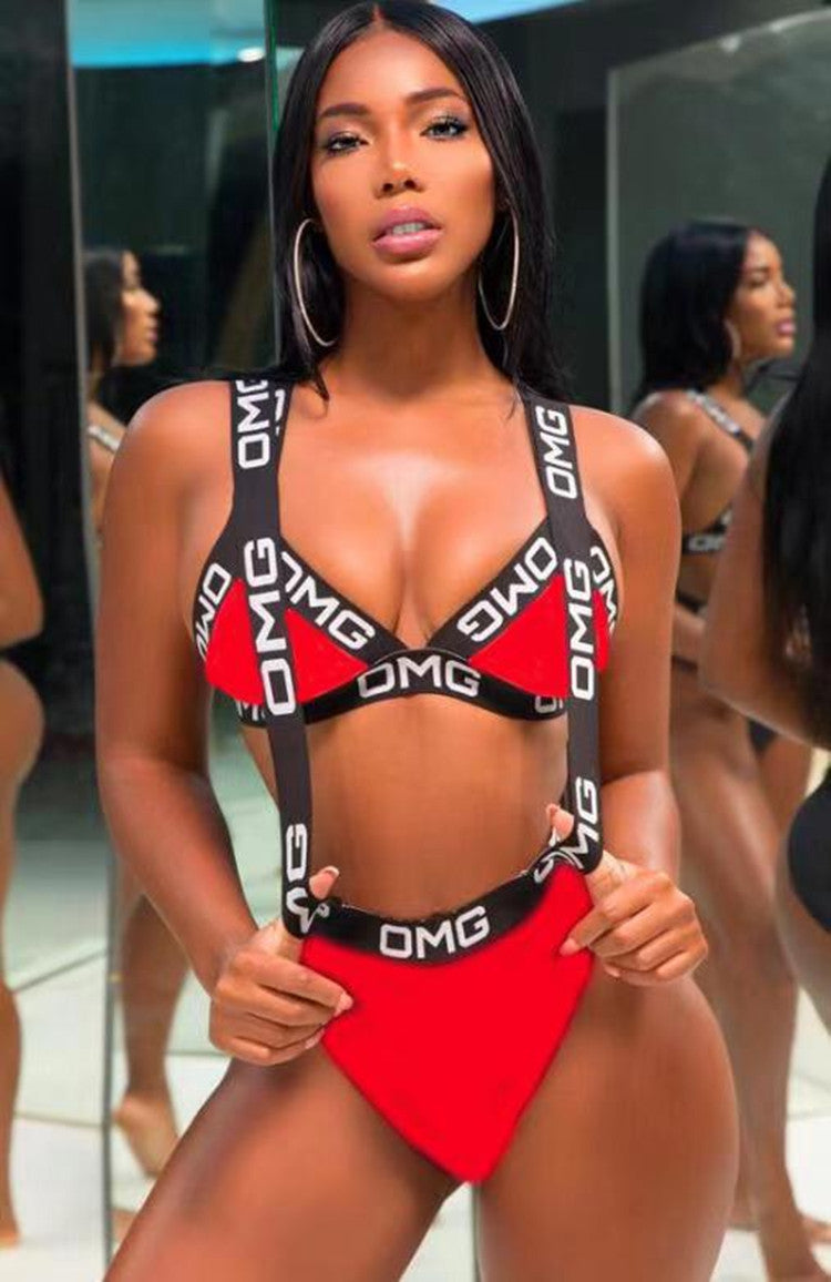 Dame Designer-Bikini-sæt med innovativt snit og emotionelt brand Stilla