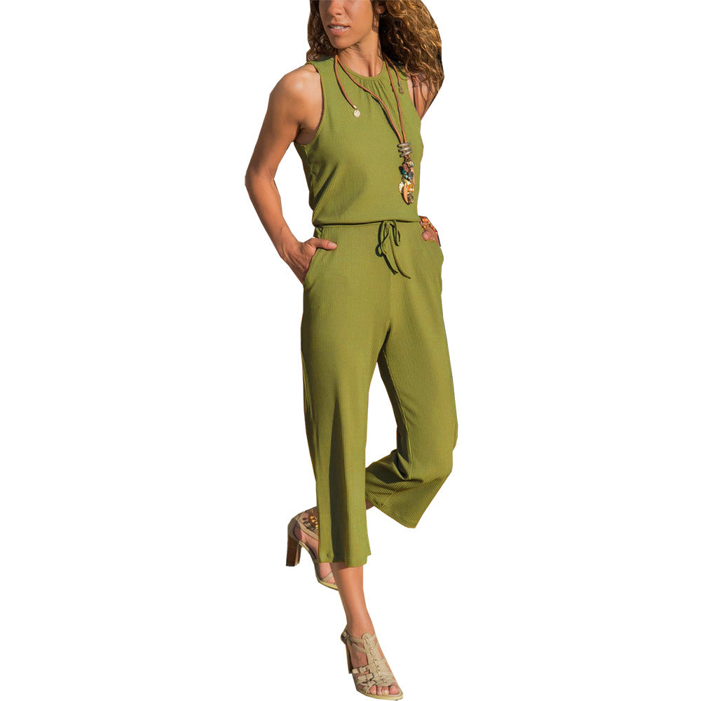 Dame Casual Jumpsuit med tætsiddende silhuet Stilla