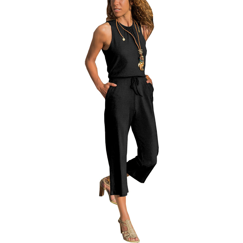 Dame Casual Jumpsuit med tætsiddende silhuet Stilla
