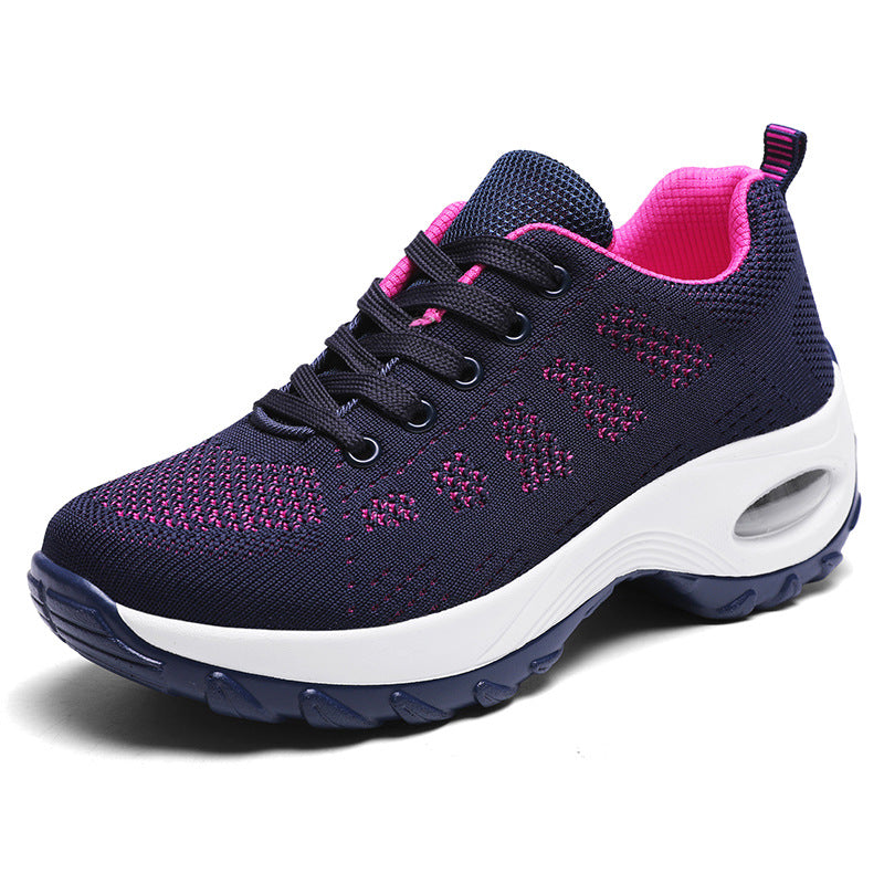 Dame Let Ventileret Komfort Sneakers Stilla