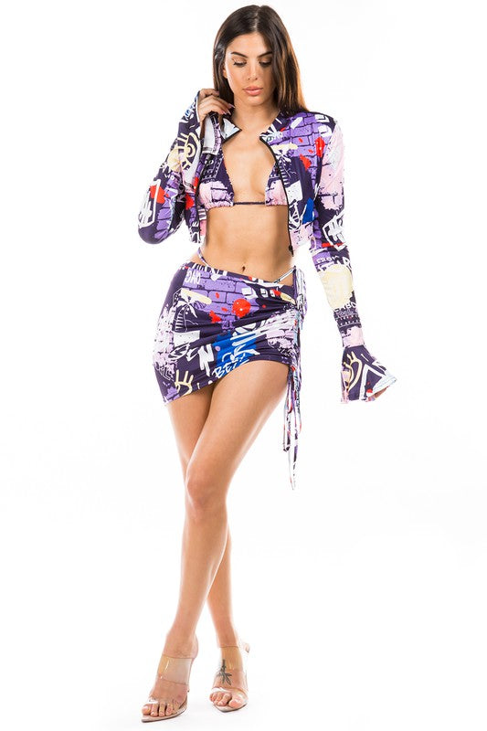 Stilla | Sæt Bikini Strand Look