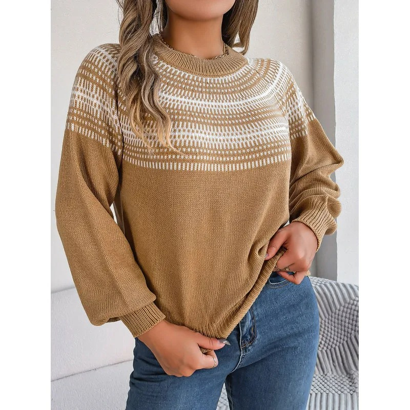 Stilla | Dame sweater med norsk mønster