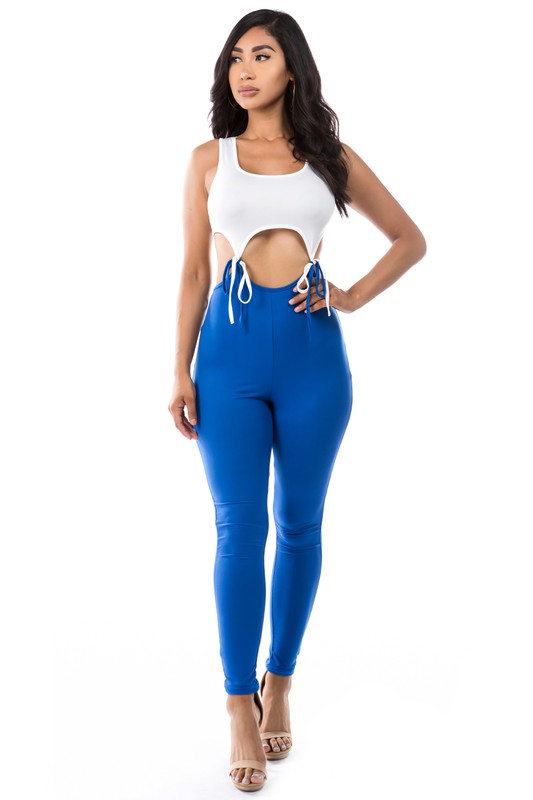 Stilla | Farveblok Jumpsuit