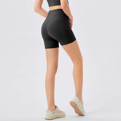 Stilla | Sense Antibakterielle Høj Talje Yoga Shorts Kvinders Formende Sports Løb Fitness Shorts