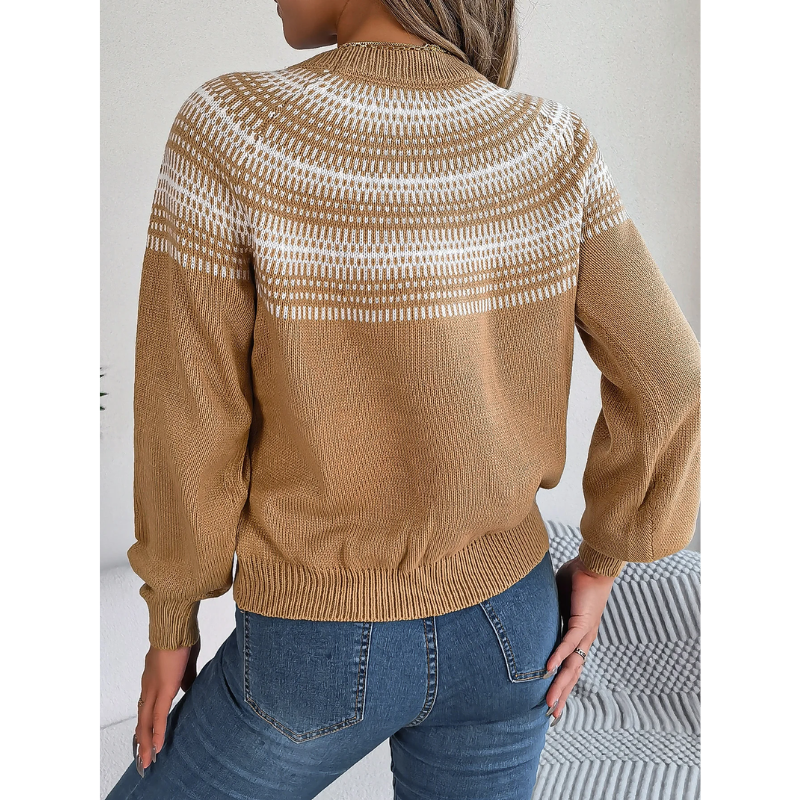Stilla | Dame sweater med norsk mønster