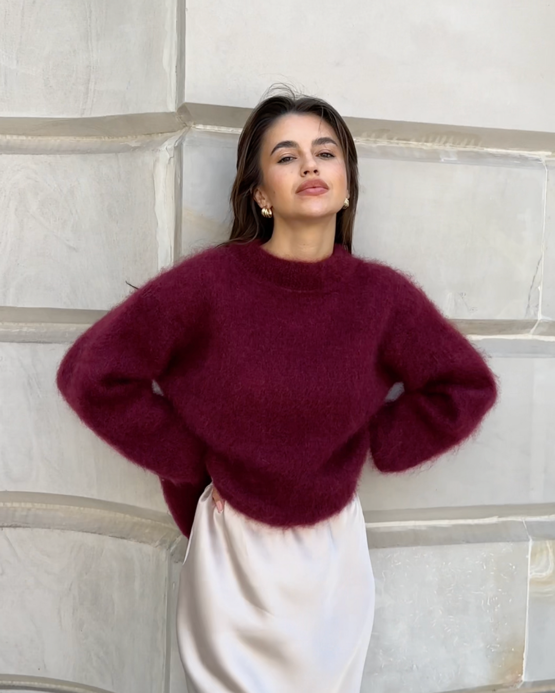 Stilla | Lässiger Mohair Pullover mit Komfort
