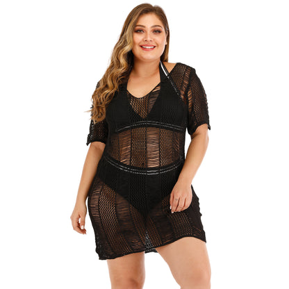 Dame stilfuldt Mesh badetøjskjole Stilla