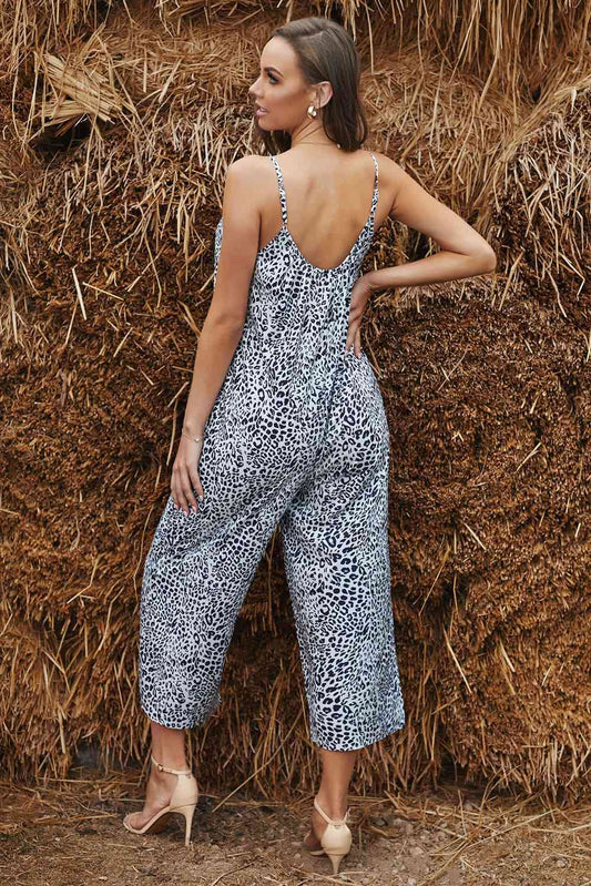 Stilla | Spaghetti Strop Lav Rygg Jumpsuit