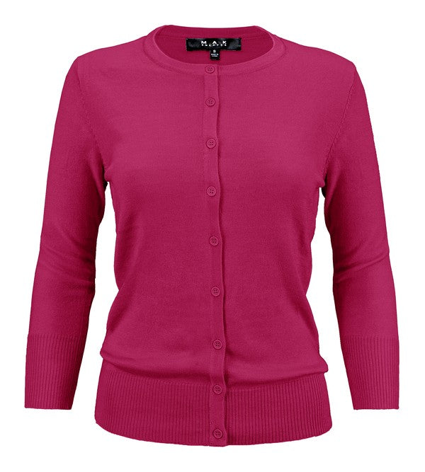 Stilla | Knapper Ned Strik Kardigan Sweater