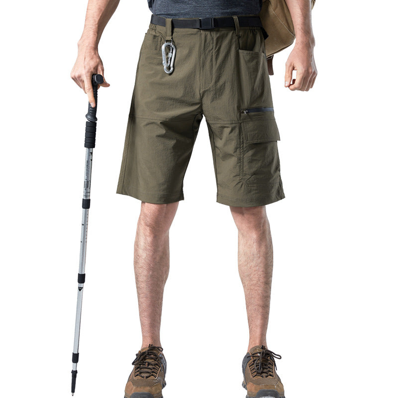 Herrer Cargo-Shorts med praktiske lommer og justerbar talje Stilla