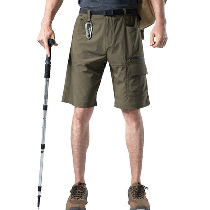 Herrer Cargo-Shorts med praktiske lommer og justerbar talje Stilla