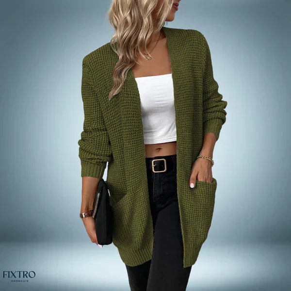 Stilla | Midilangt Uld Gilet
