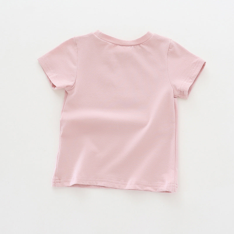 Børne Grafik Hund Trykke T-Shirt Stilla