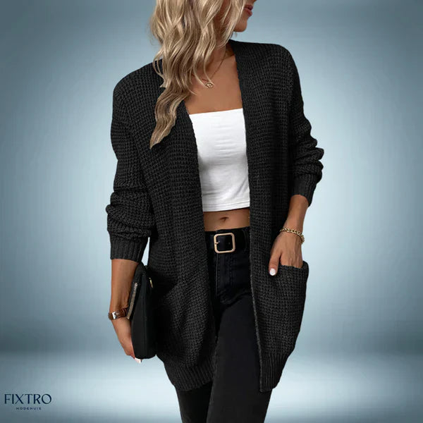 Stilla | Midilangt Uld Gilet