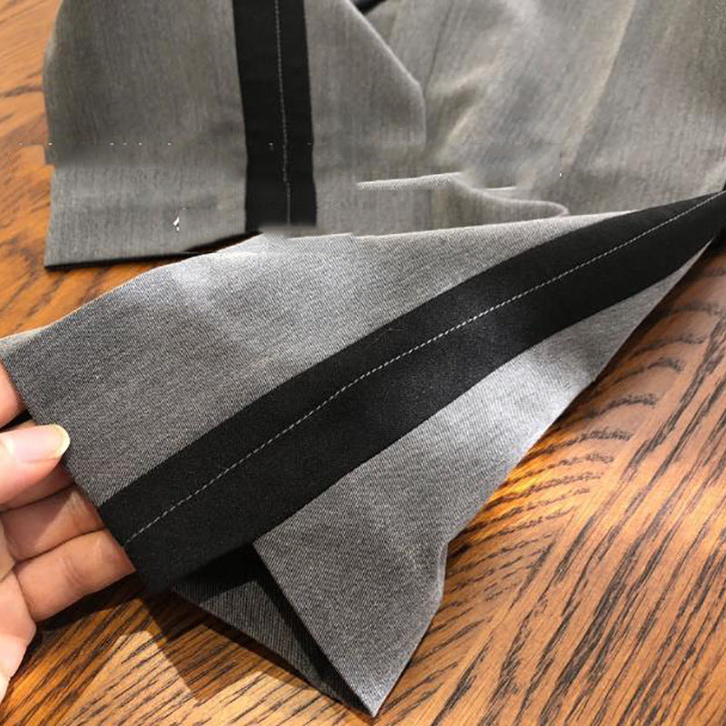 Dame elegant jakkesæt bukser med moderne kontraster og perfekt pasform Stilla