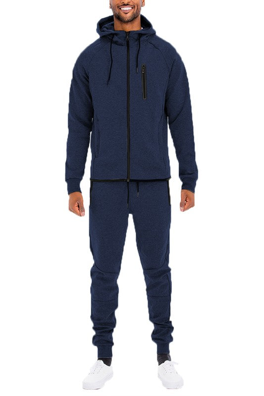 Stilla | Full Zip Sweat Pant Sweat Sæt