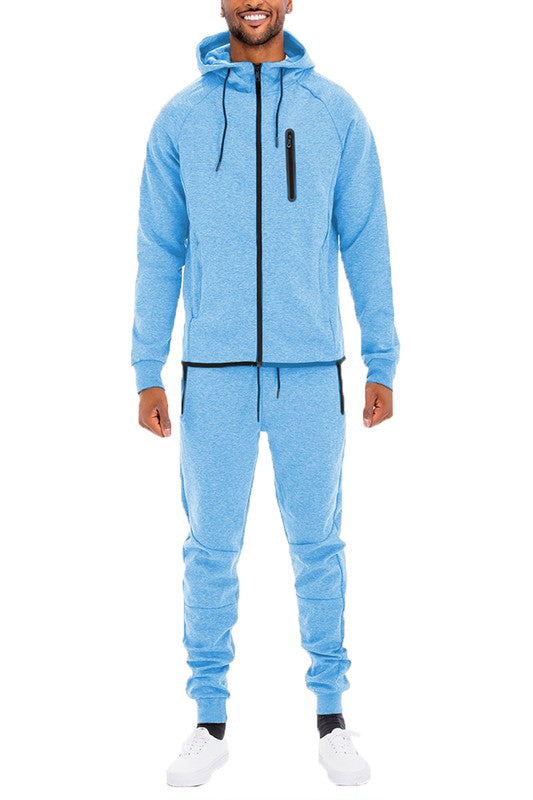 Stilla | Full Zip Sweat Pant Sweat Sæt