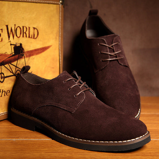 Herre Premium Nubuck Snøresko Stilla