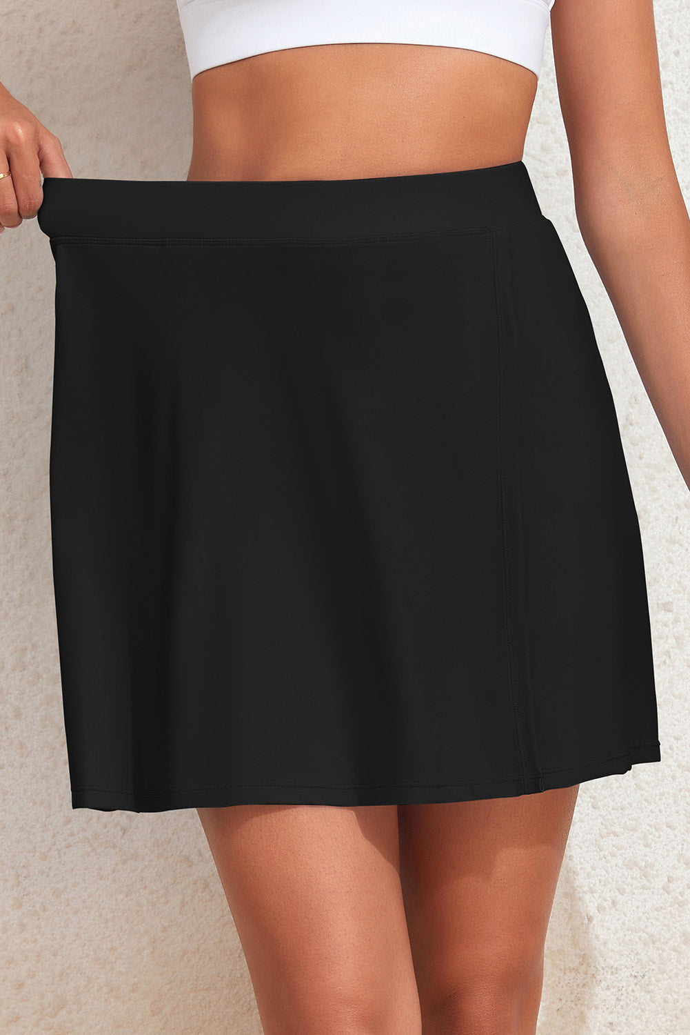 Stilla | Badedragt Skort Med Lommer