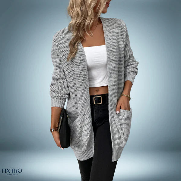 Stilla | Midilangt Uld Gilet