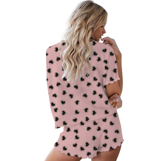 Dame jumpsuit med stjernemotiv Stilla