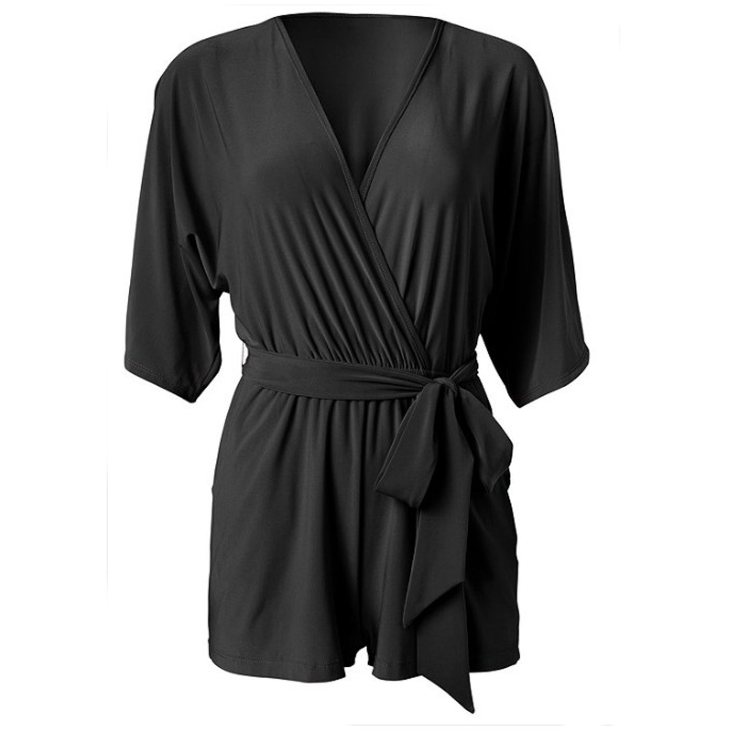 Dame Relaxed Fit Wrap Jumpsuit Stilla