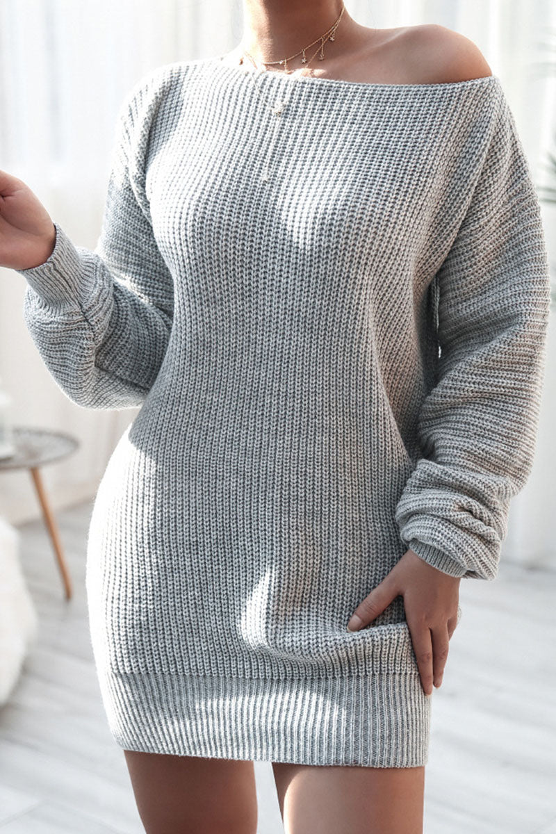 Stilla | Modebevidste, Ensfarvede, Casual Etuikjoler, Bådudskæring