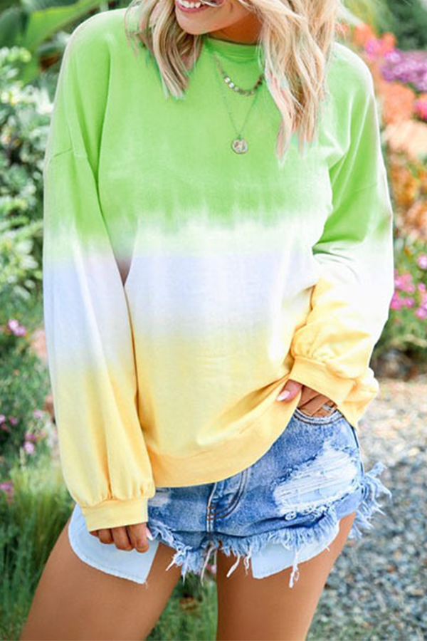 Stilla | Behagelige Basis Toppe Med Rund Halsudskæring og Progressiv Udveksling og Kontrast