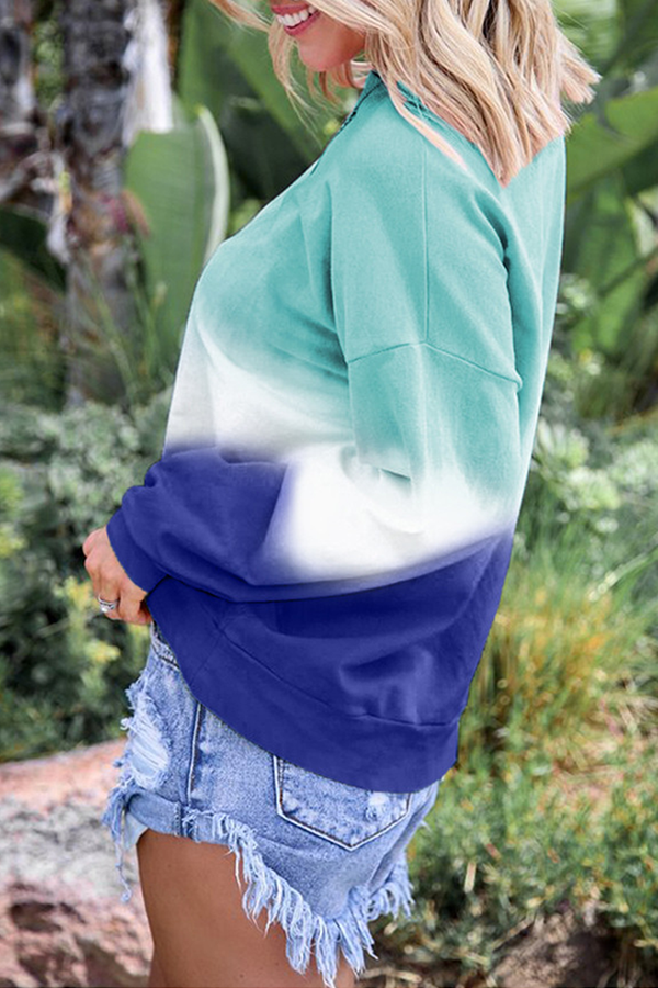 Stilla | Behagelige Basis Toppe Med Rund Halsudskæring og Progressiv Udveksling og Kontrast