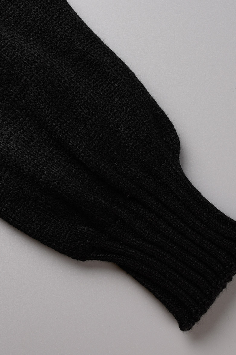 Stilla | Løs, Ensfarvet og Lige Patchwork Kjoler Med Omslået Krave