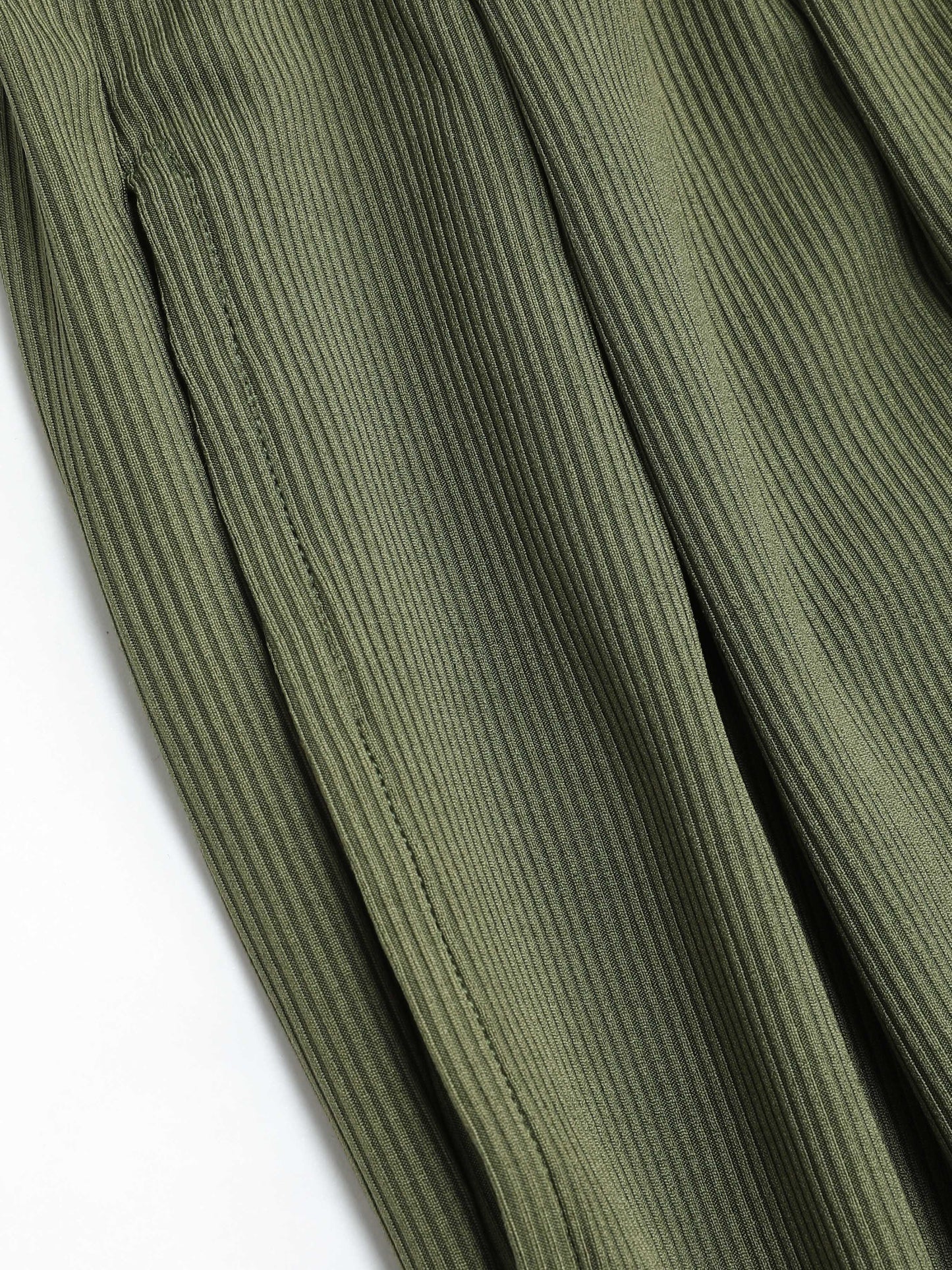 Stilla | V-hals Jumpsuit Med Brede Ben