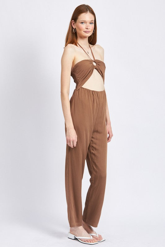 Stilla | Halterneck Jumpsuit