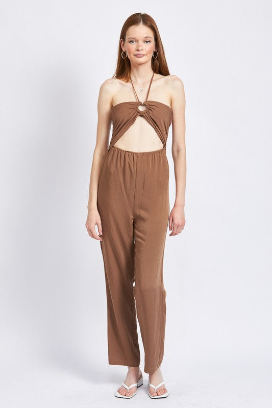 Stilla | Halterneck Jumpsuit