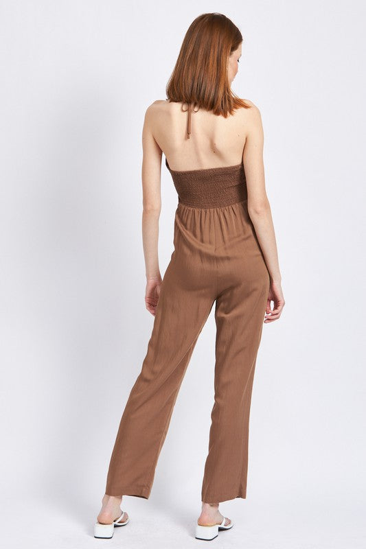Stilla | Halterneck Jumpsuit