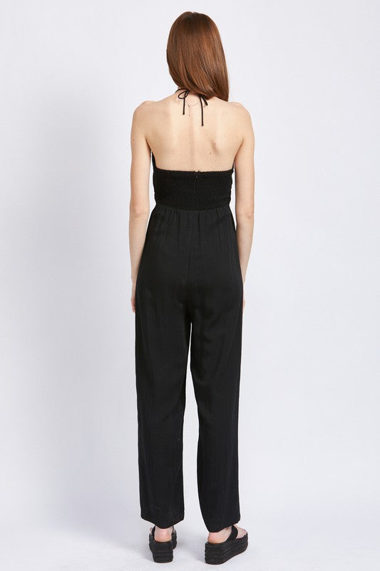 Stilla | Halterneck Jumpsuit