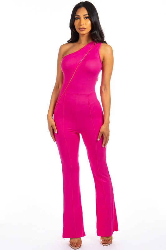 Stilla | Lynlås Op Jumpsuit