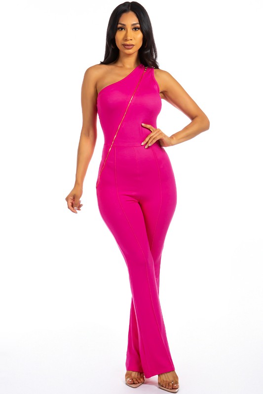 Stilla | Lynlås Op Jumpsuit