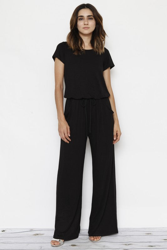 Stilla | Ærmeløs Jumpsuit M/lomme