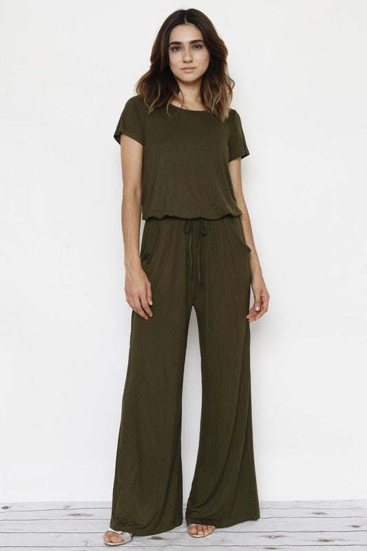 Stilla | Ærmeløs Jumpsuit M/lomme