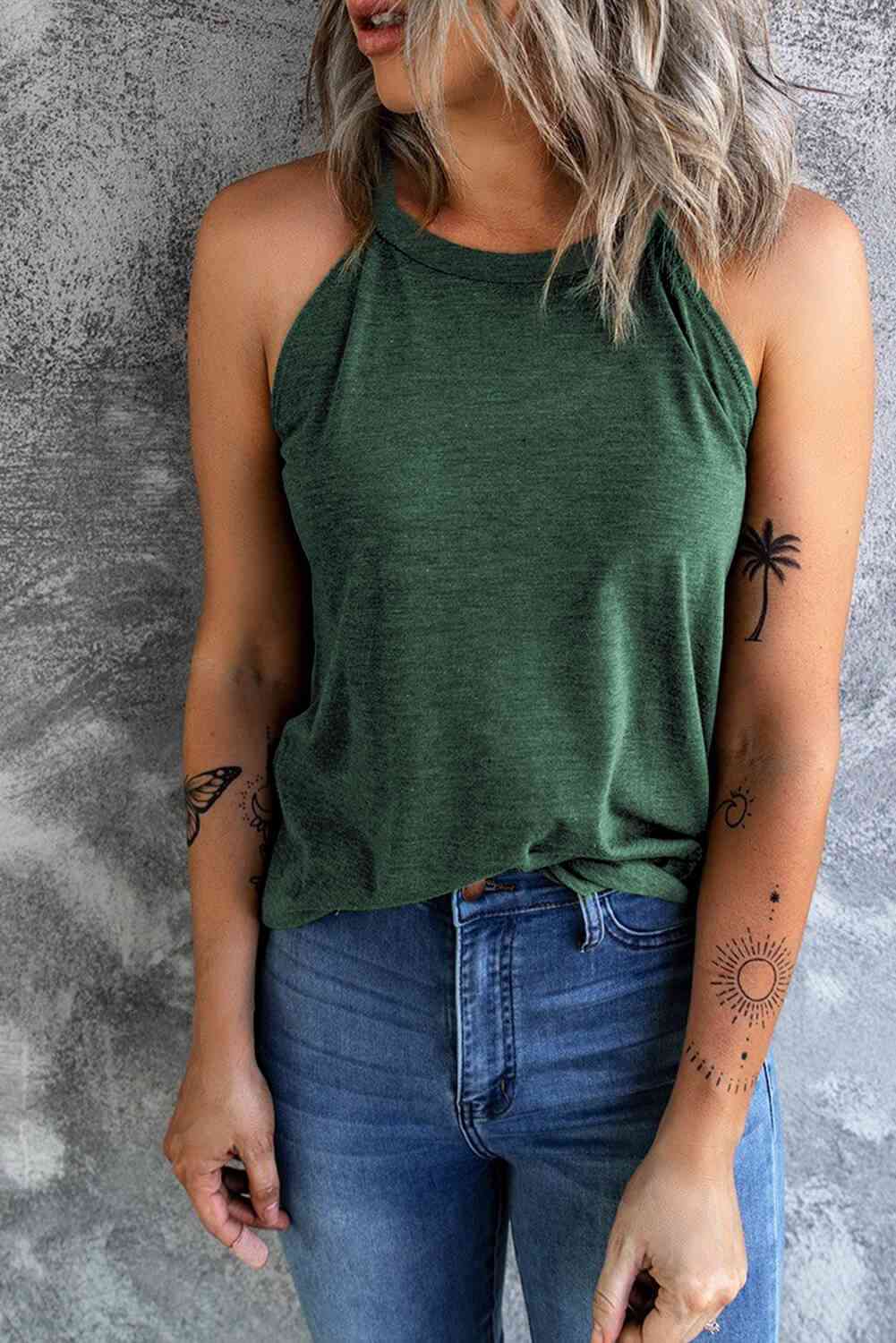 Stilla | Hem Grecian Tank Top