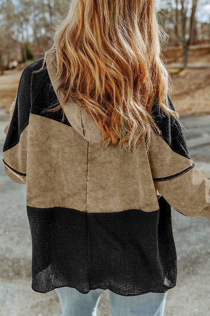 Stilla | Mærke Hættetrøjer med Lynlås i Ensfarvet Design